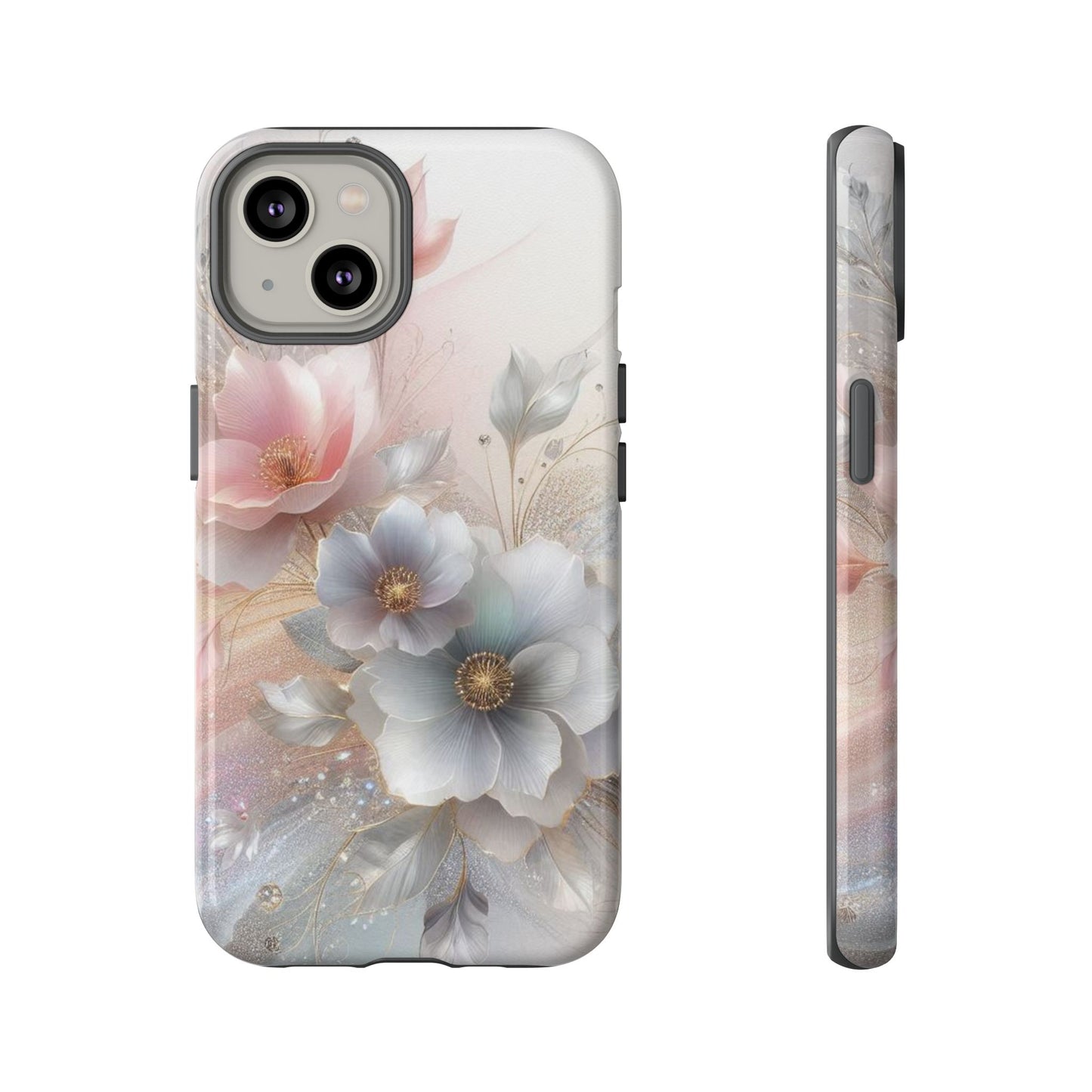 Sparkly Flowers Phone Case