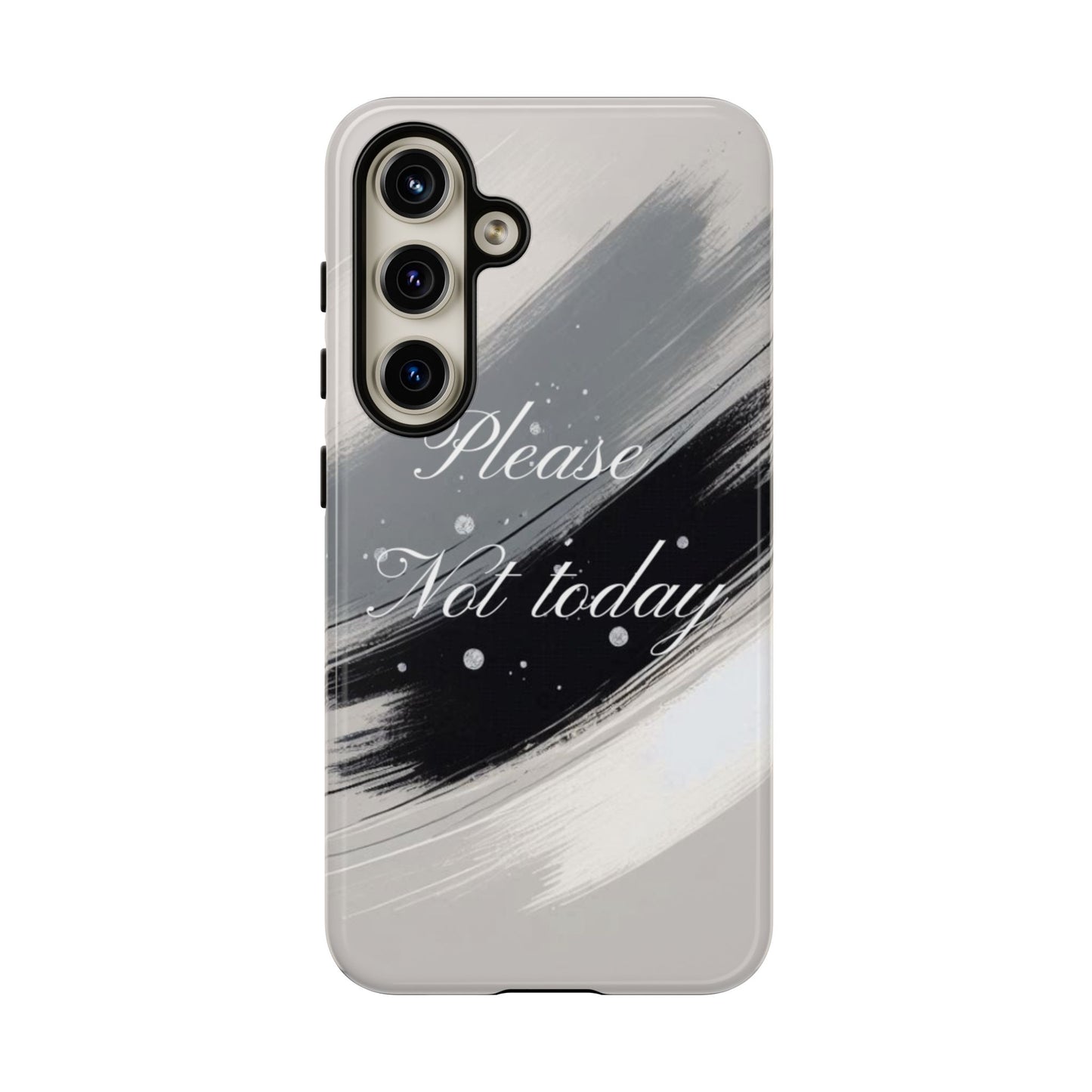 Please, Not Today Minimalist Phone Case Design