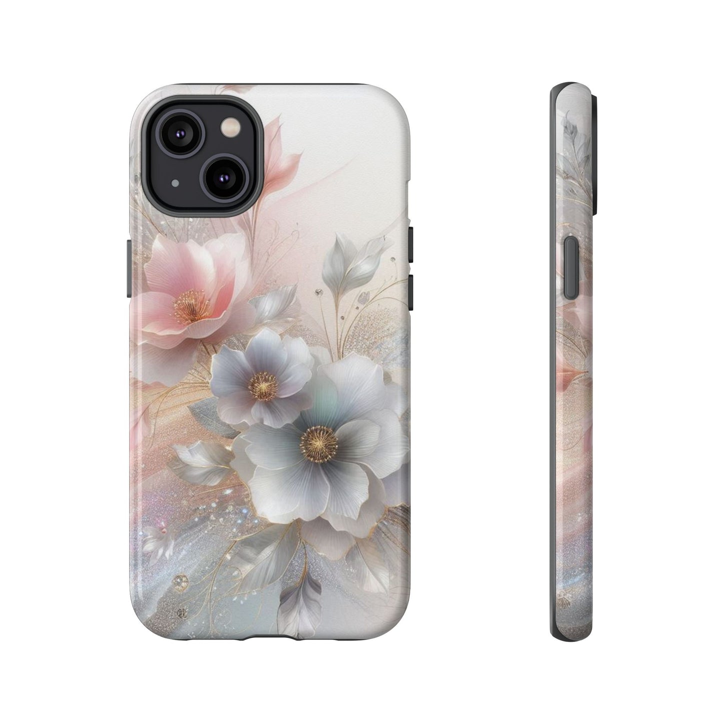 Sparkly Flowers Phone Case