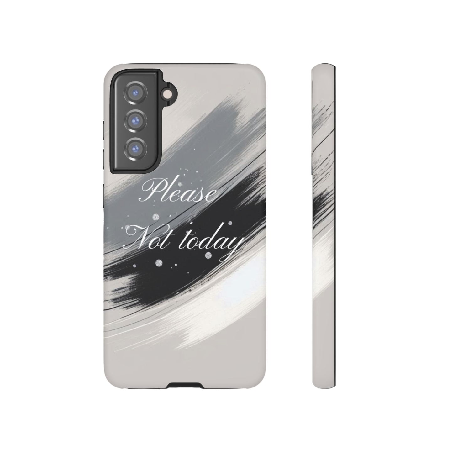 Please, Not Today Minimalist Phone Case Design