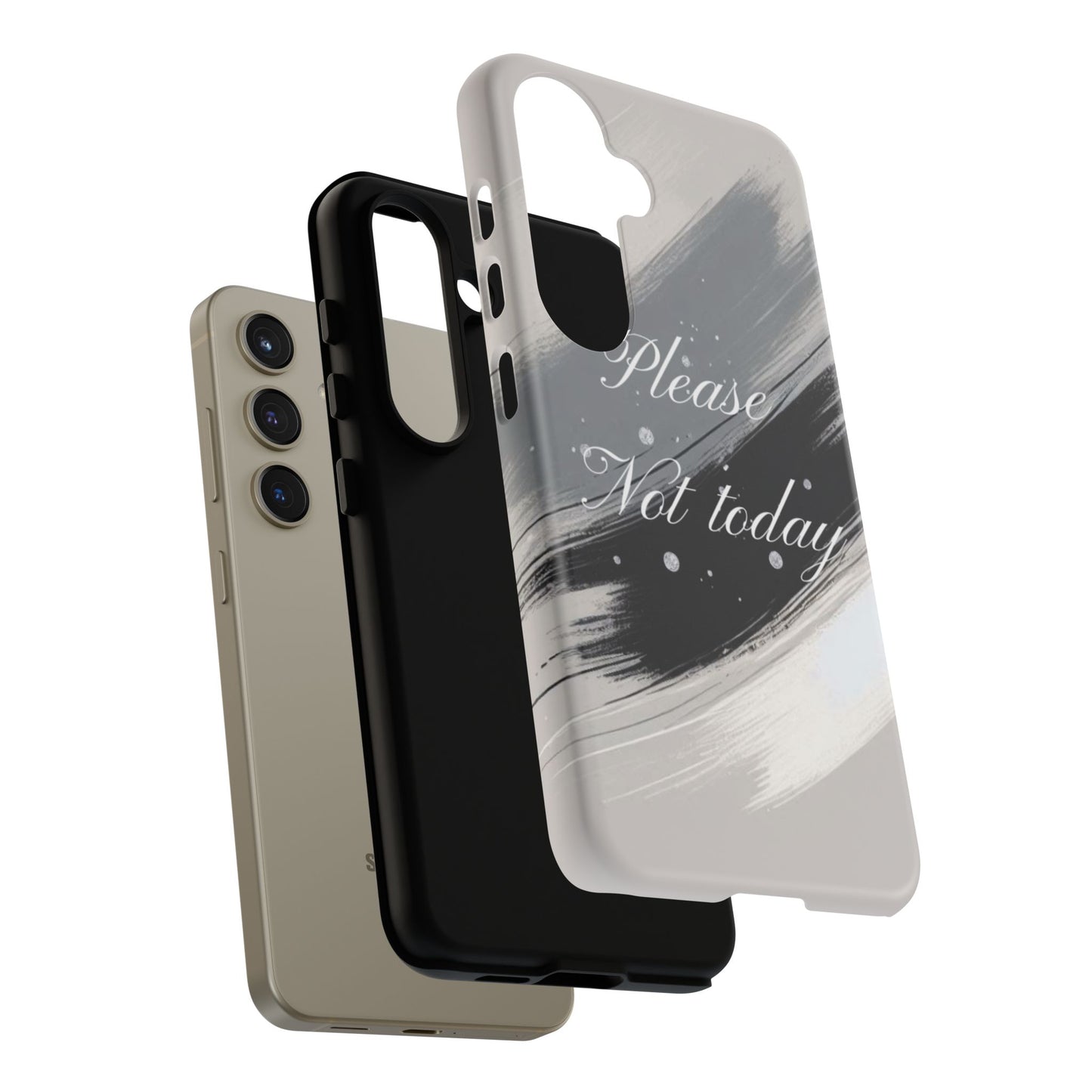 Please, Not Today Minimalist Phone Case Design