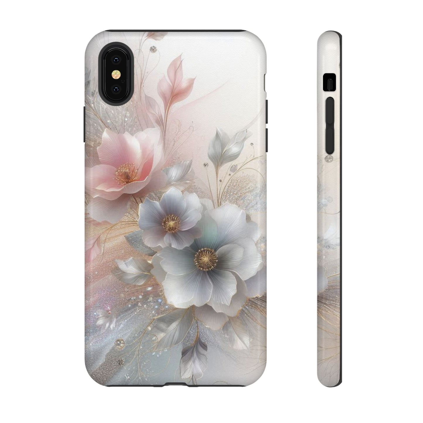 Sparkly Flowers Phone Case