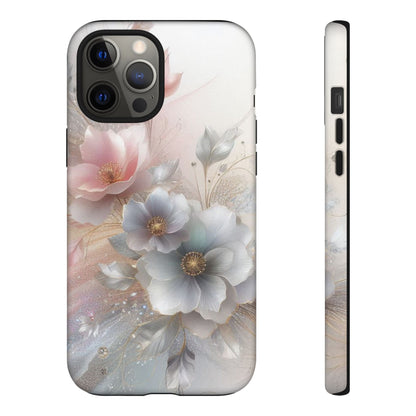 Sparkly Flowers Phone Case