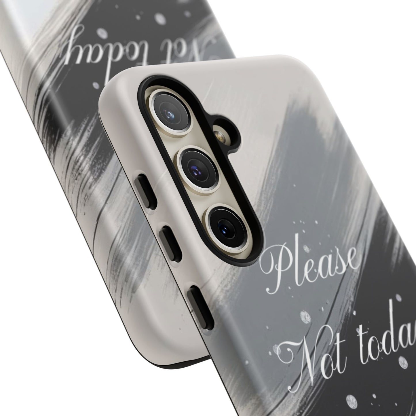 Please, Not Today Minimalist Phone Case Design