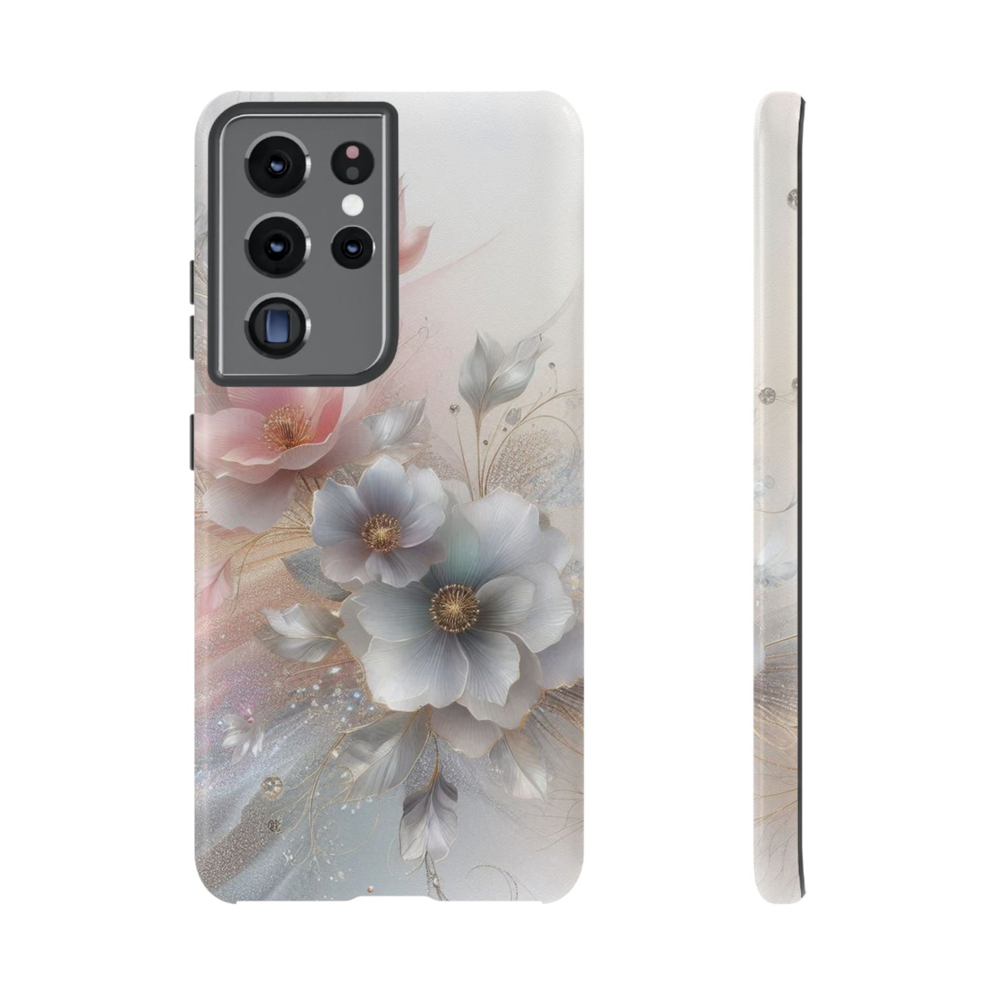 Sparkly Flowers Phone Case