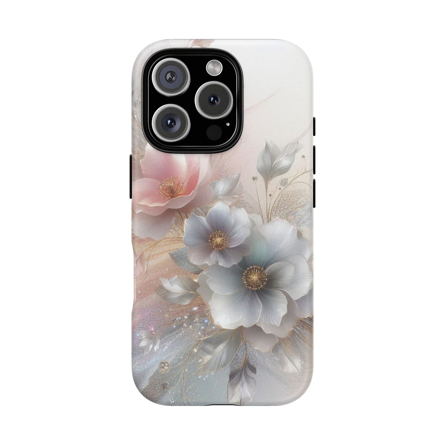 Sparkly Flowers Phone Case