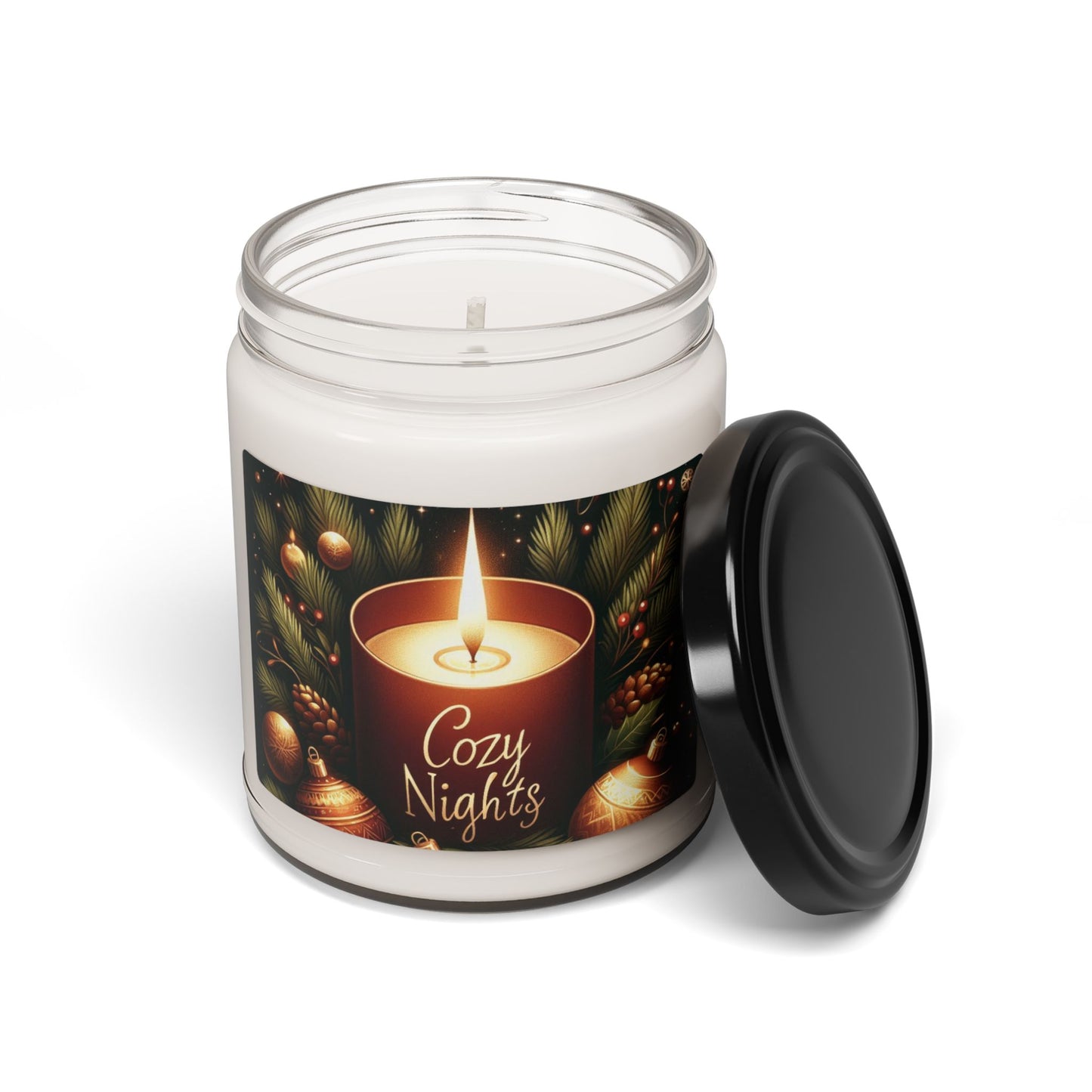 Cozy Nights" Christmas Candle: