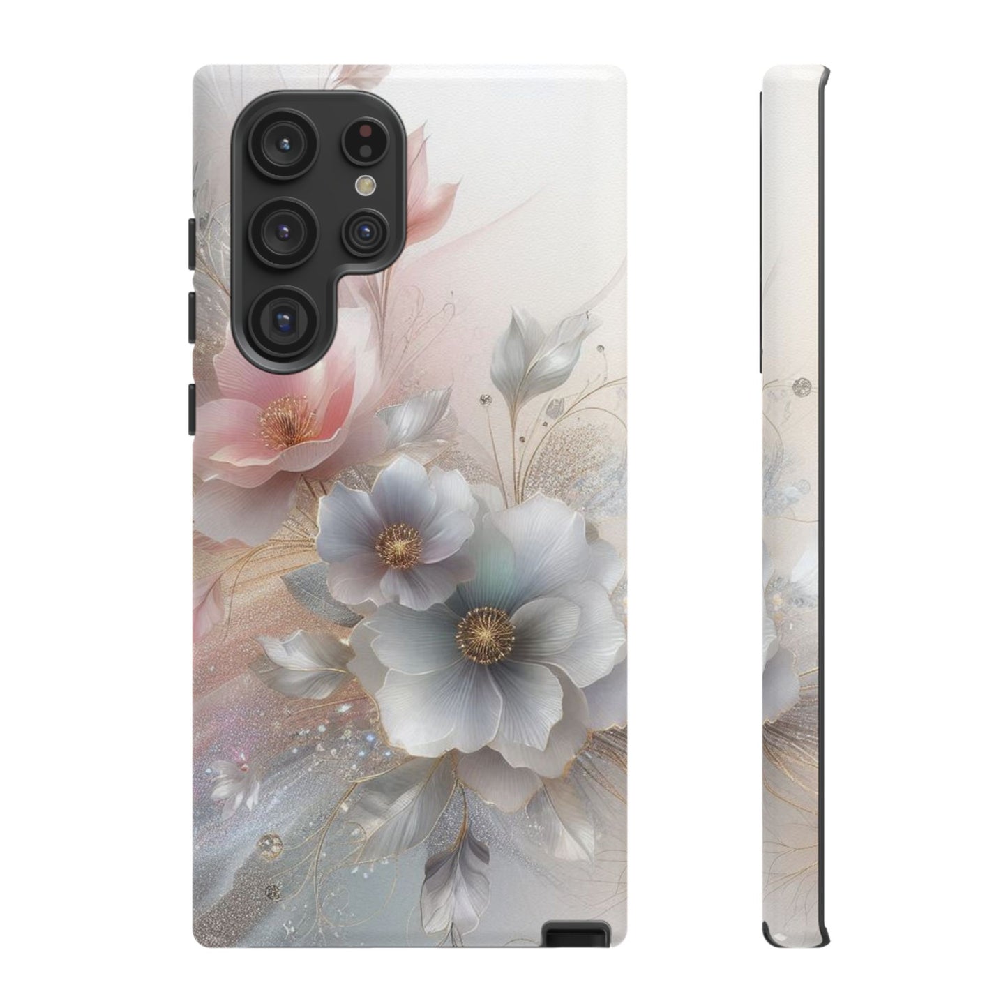 Sparkly Flowers Phone Case