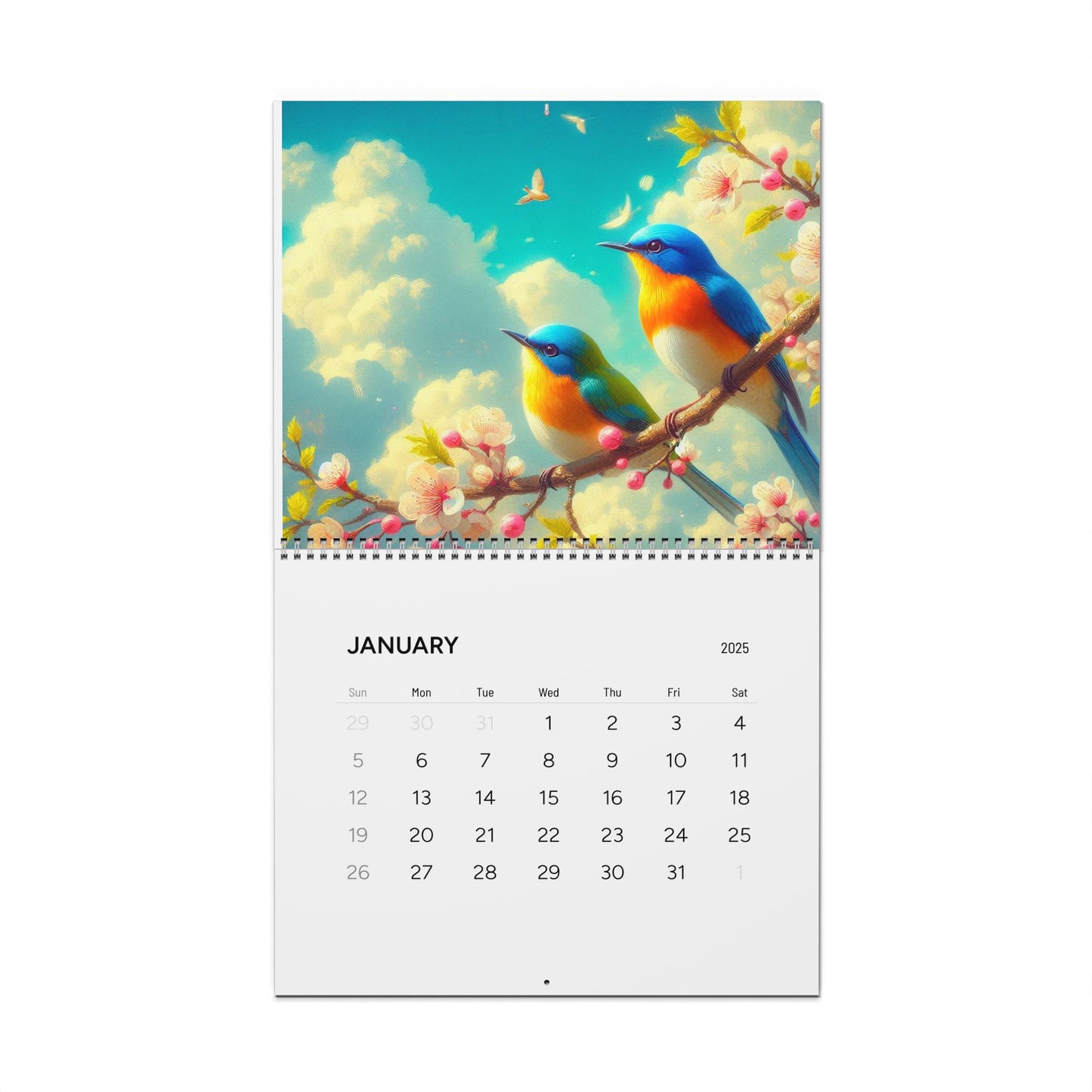 Wall Calendar 2025: The Year of Pure Joy