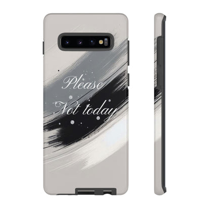 Please, Not Today Minimalist Phone Case Design