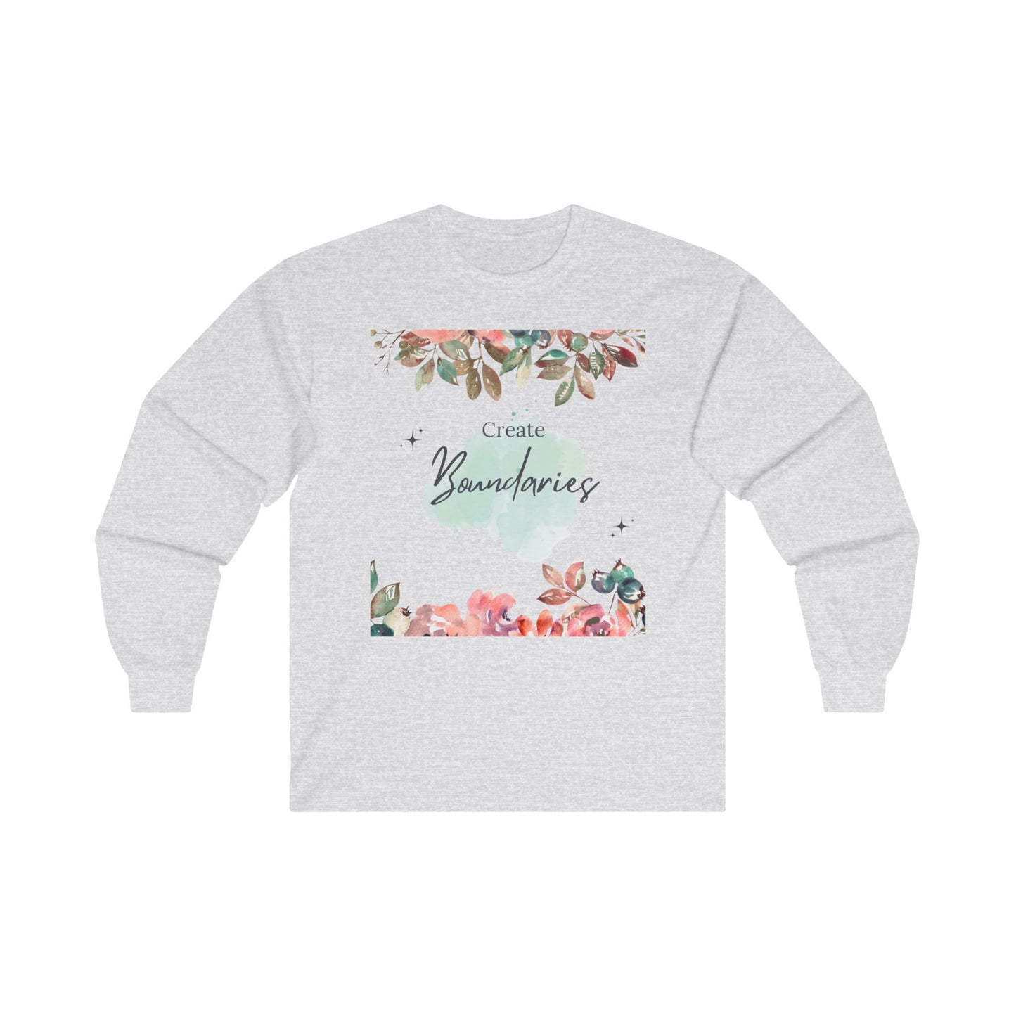 Create Boundaries Long Sleeve Tee