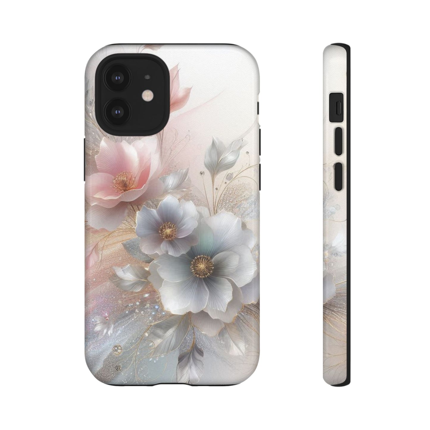 Sparkly Flowers Phone Case