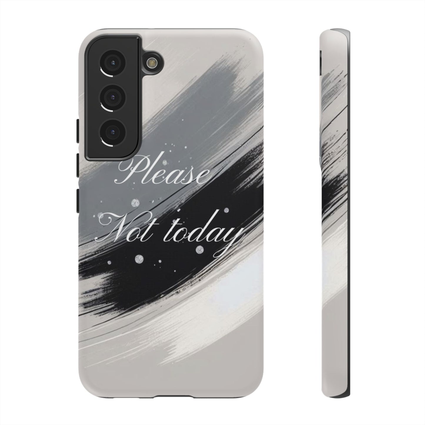 Please, Not Today Minimalist Phone Case Design