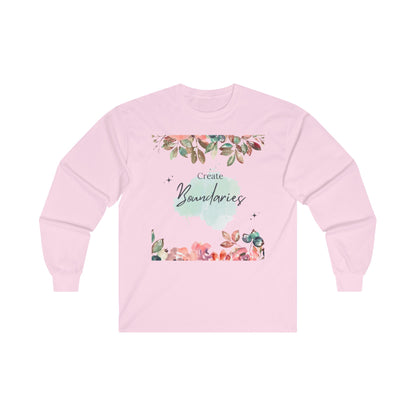 Create Boundaries Long Sleeve Tee