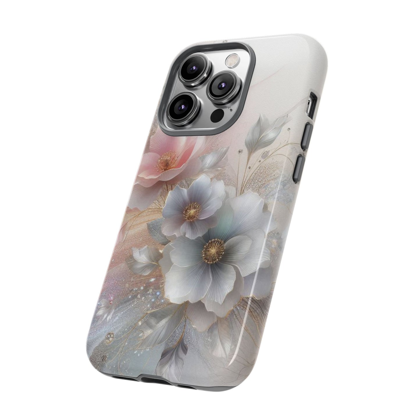 Sparkly Flowers Phone Case