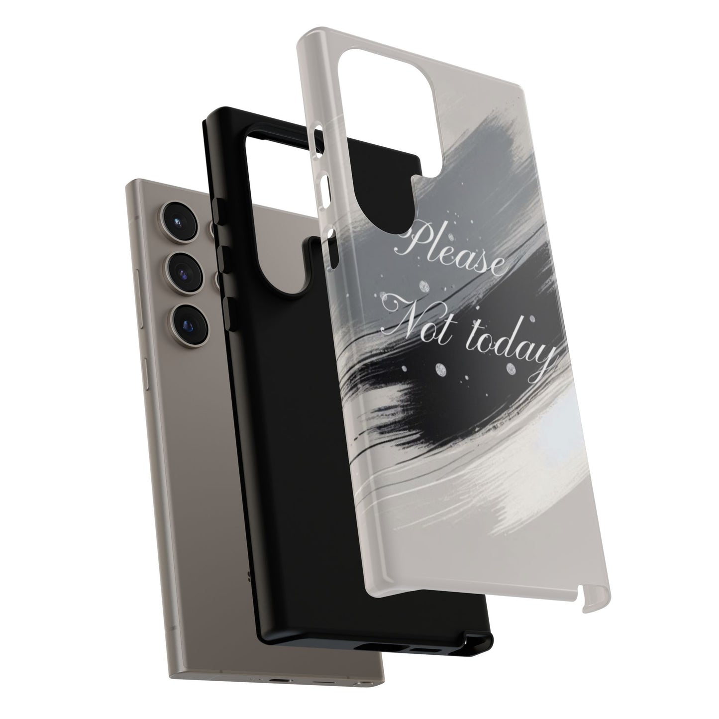 Please, Not Today Minimalist Phone Case Design