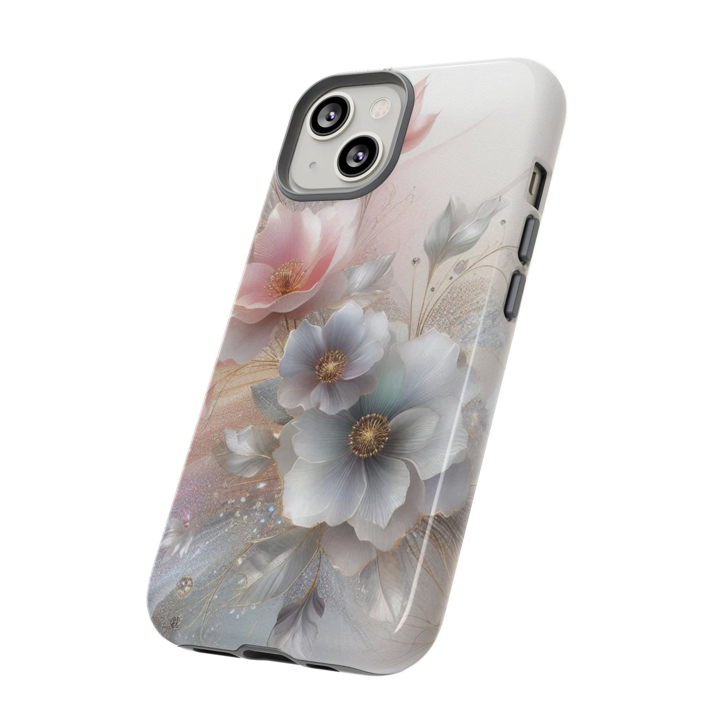 Sparkly Flowers Phone Case