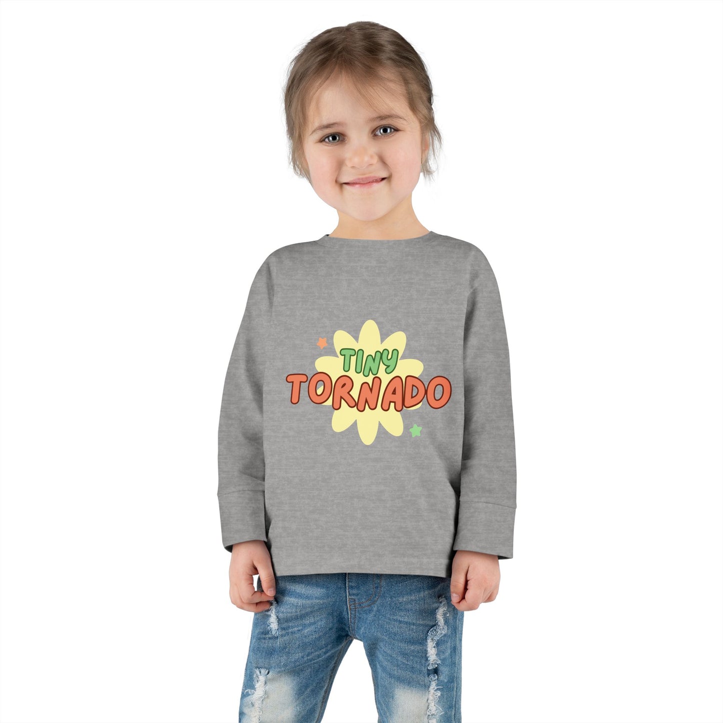 Tiny Tornado: Long Sleeve Toddler Tee