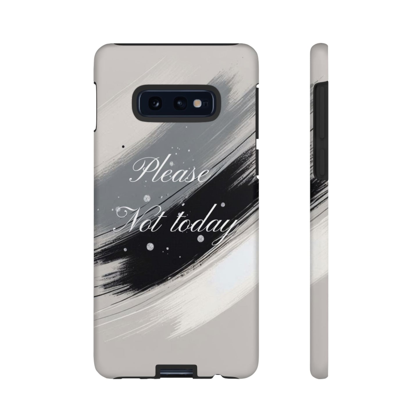 Please, Not Today Minimalist Phone Case Design