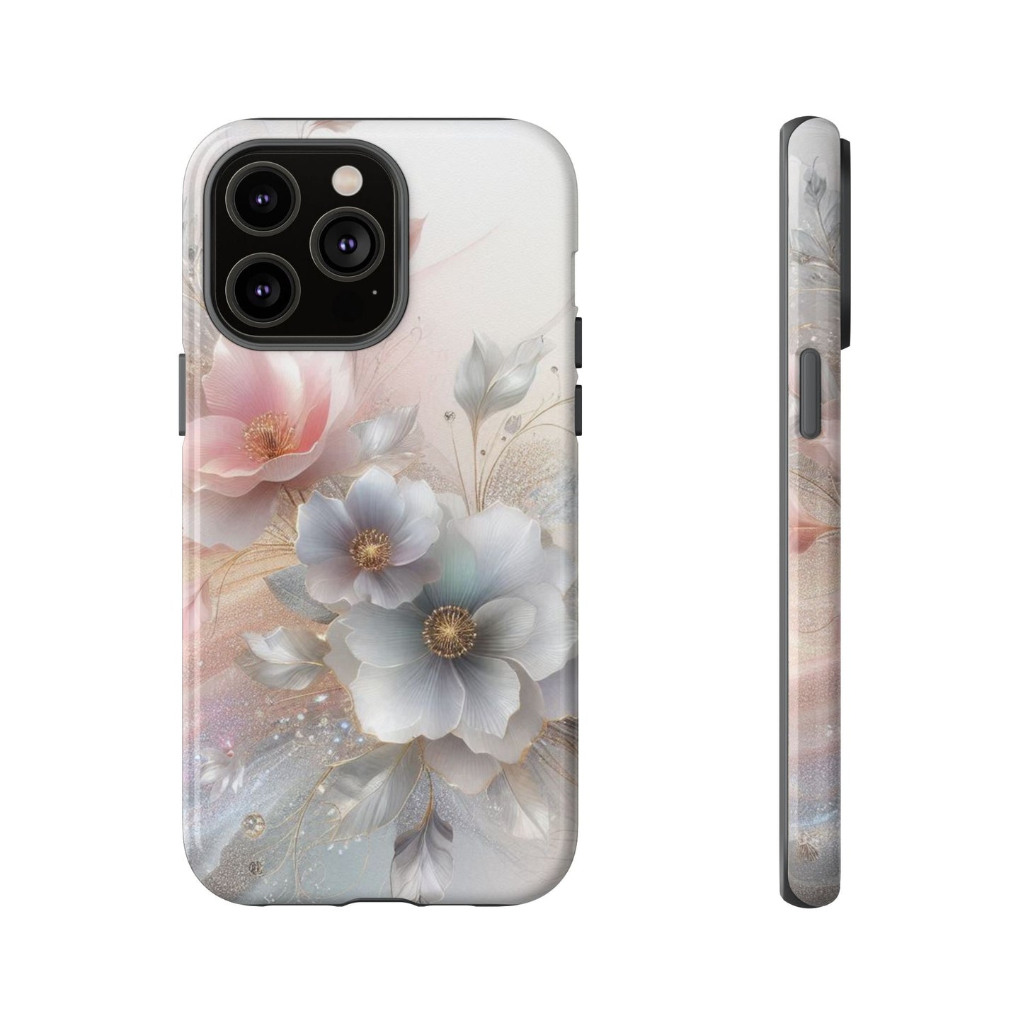 Sparkly Flowers Phone Case