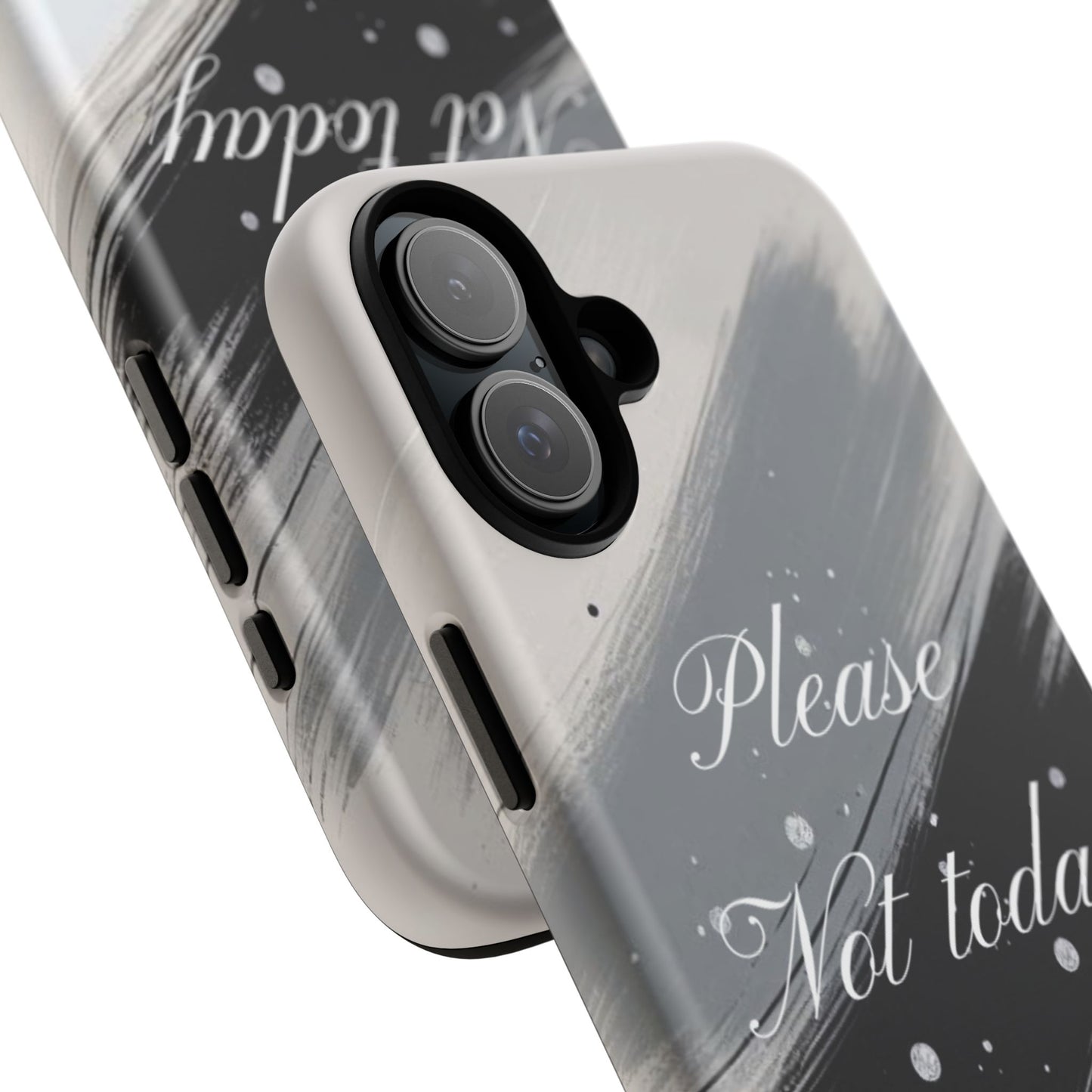 Please, Not Today Minimalist Phone Case Design