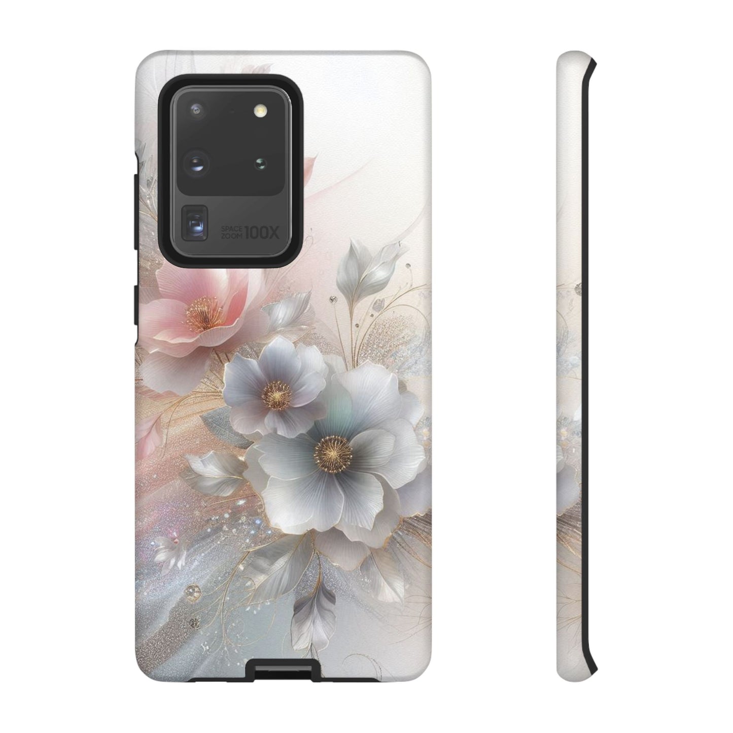 Sparkly Flowers Phone Case