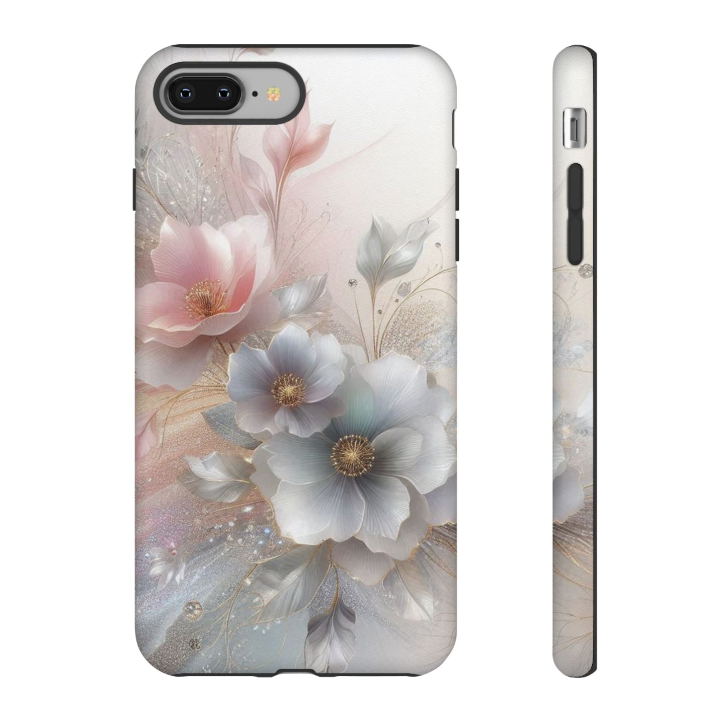 Sparkly Flowers Phone Case