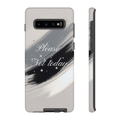 Please, Not Today Minimalist Phone Case Design