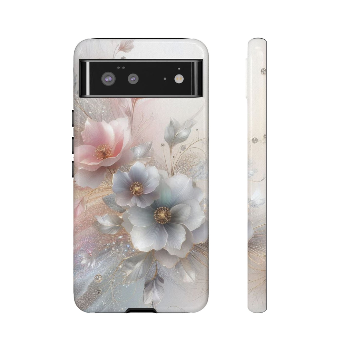 Sparkly Flowers Phone Case