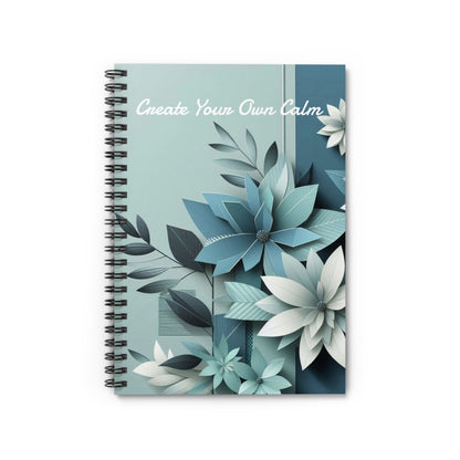 Create Your Own Calm Spiral Notebook Journal