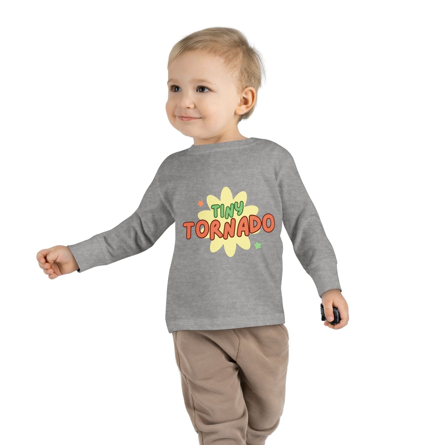 Tiny Tornado: Long Sleeve Toddler Tee