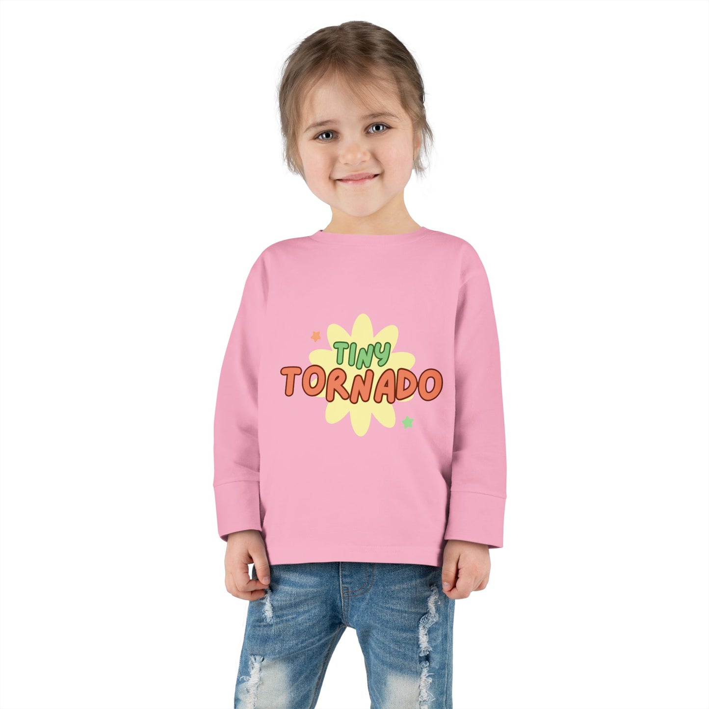 Tiny Tornado: Long Sleeve Toddler Tee