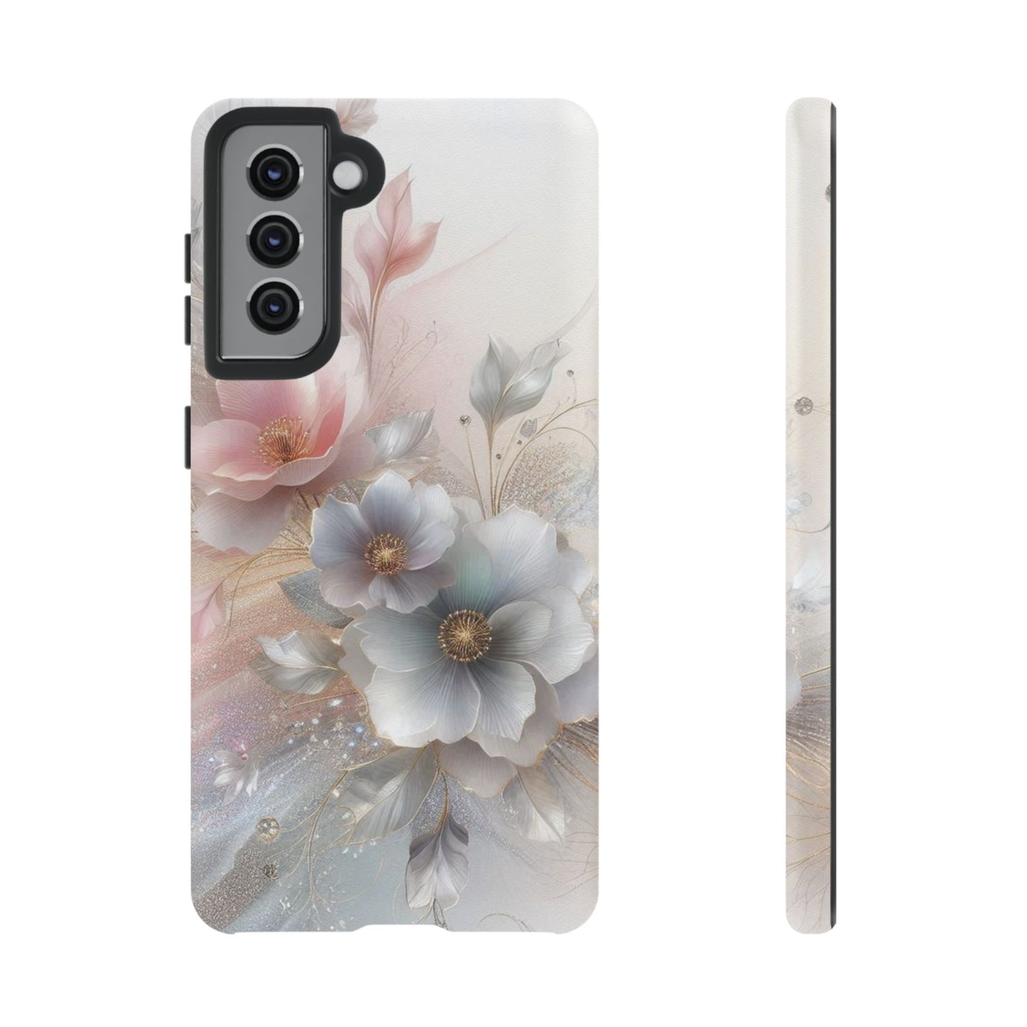 Sparkly Flowers Phone Case