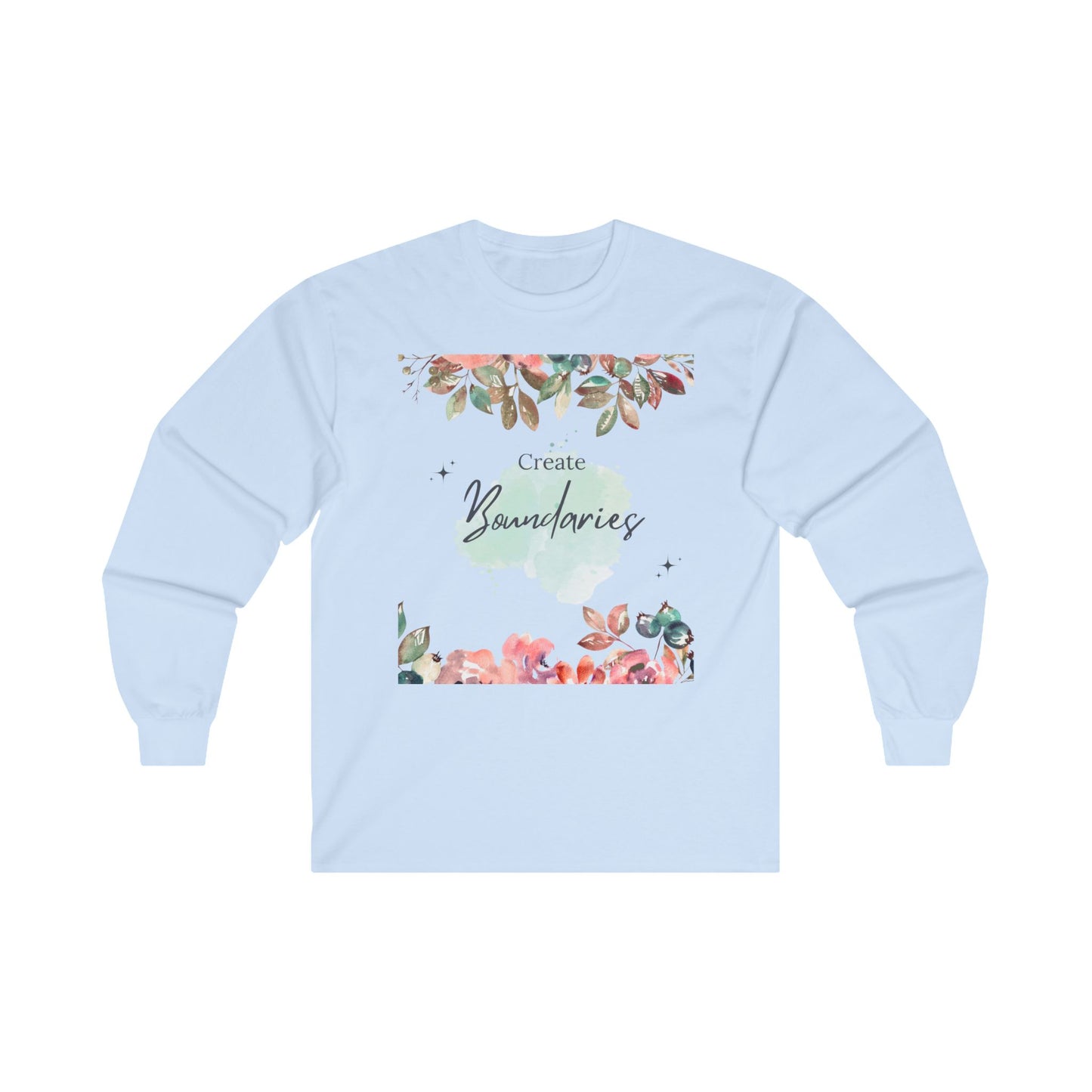 Create Boundaries Long Sleeve Tee