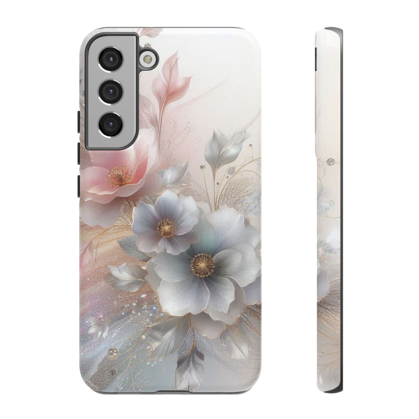 Sparkly Flowers Phone Case