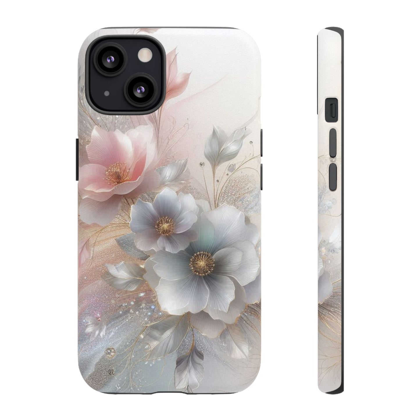 Sparkly Flowers Phone Case