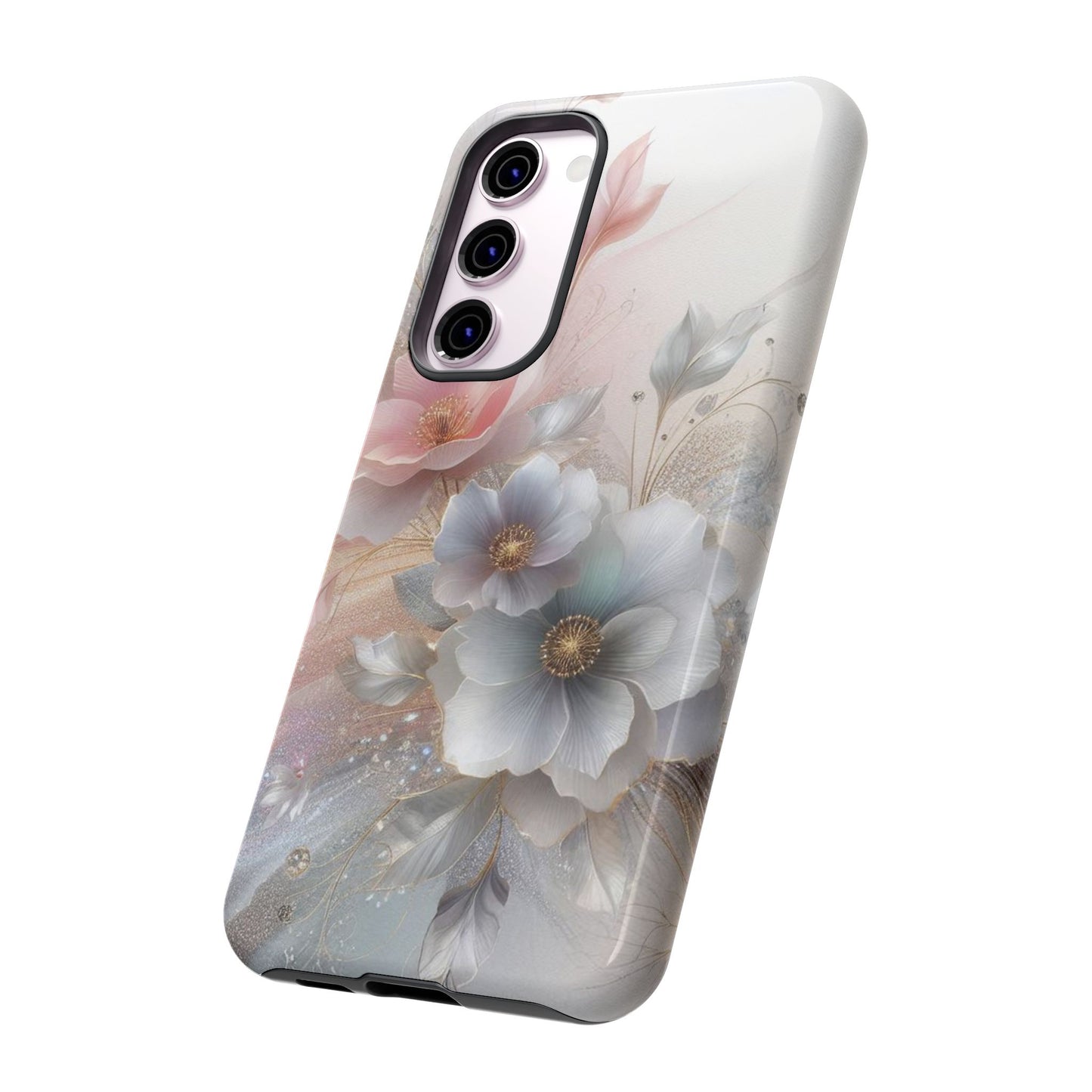 Sparkly Flowers Phone Case