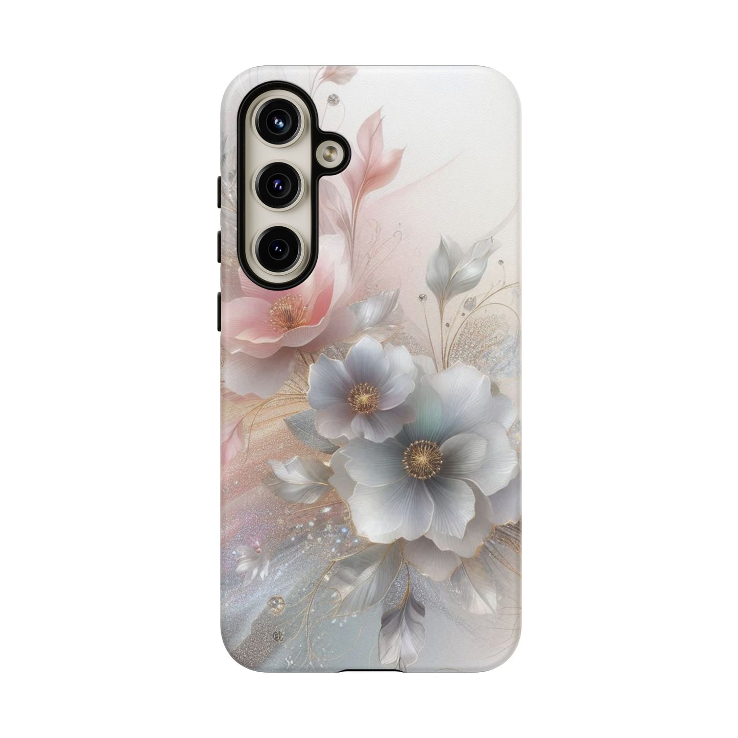 Sparkly Flowers Phone Case