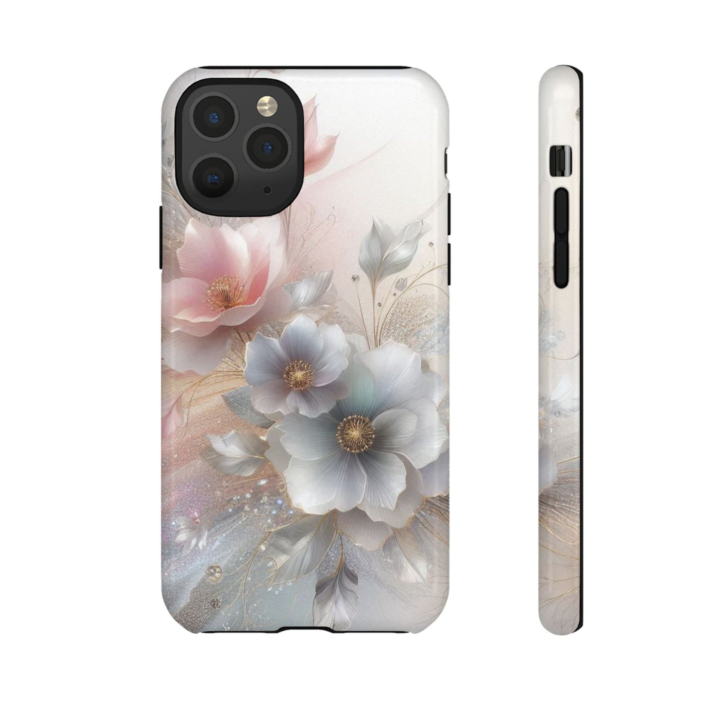 Sparkly Flowers Phone Case