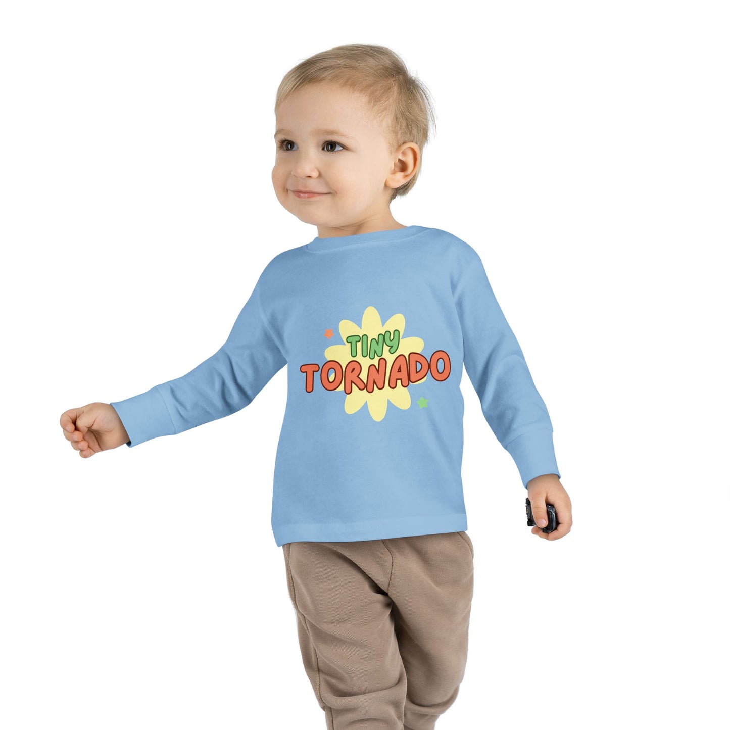 Tiny Tornado: Long Sleeve Toddler Tee