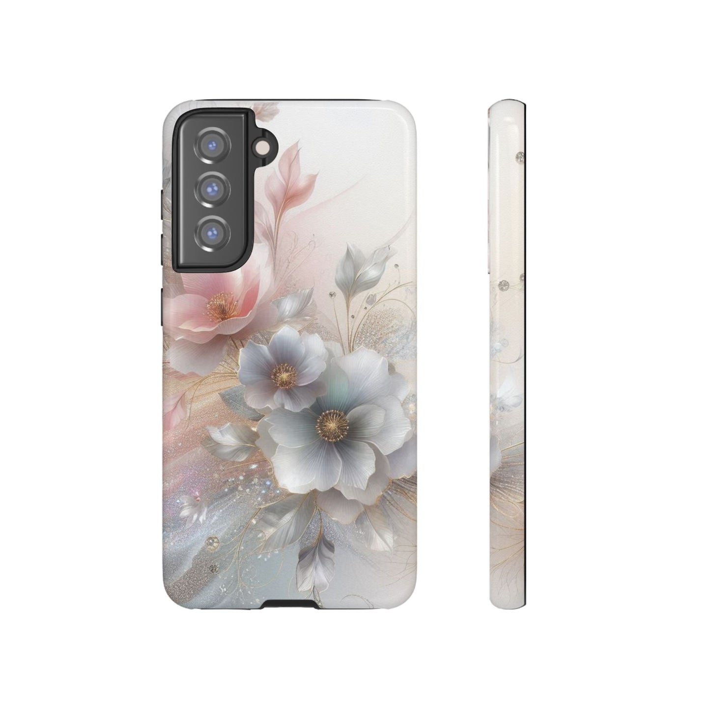 Sparkly Flowers Phone Case