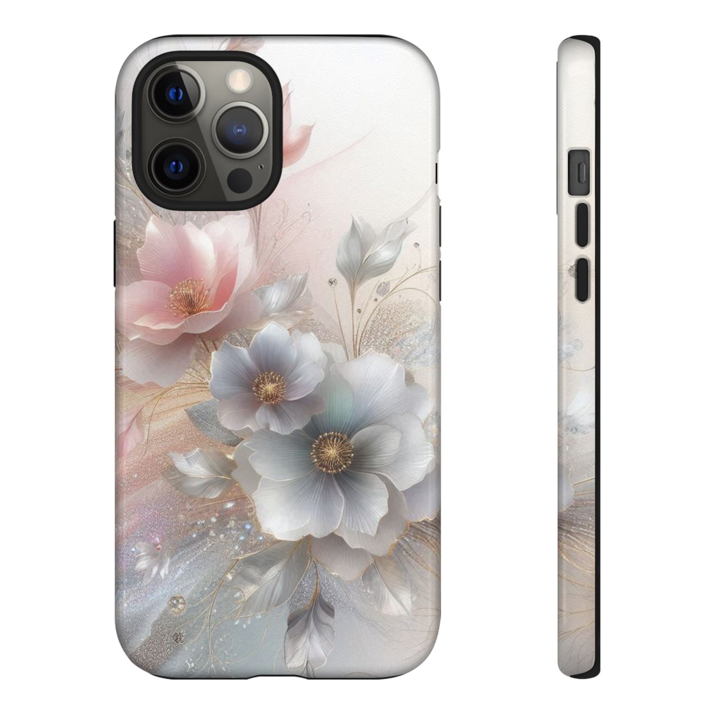 Sparkly Flowers Phone Case