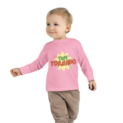 Tiny Tornado: Long Sleeve Toddler Tee