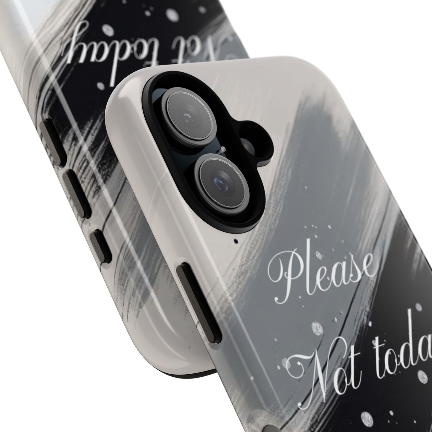 Please, Not Today Minimalist Phone Case Design