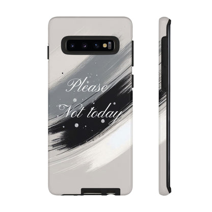 Please, Not Today Minimalist Phone Case Design