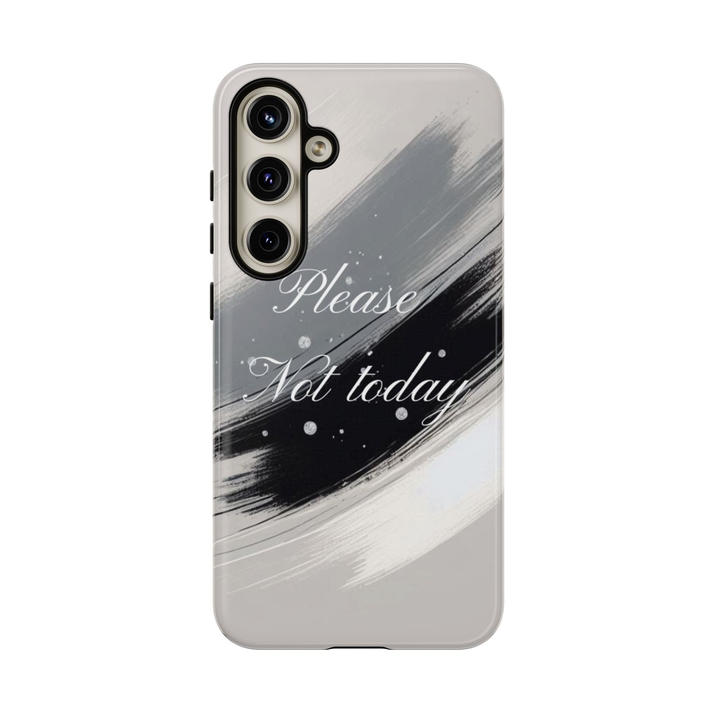 Please, Not Today Minimalist Phone Case Design