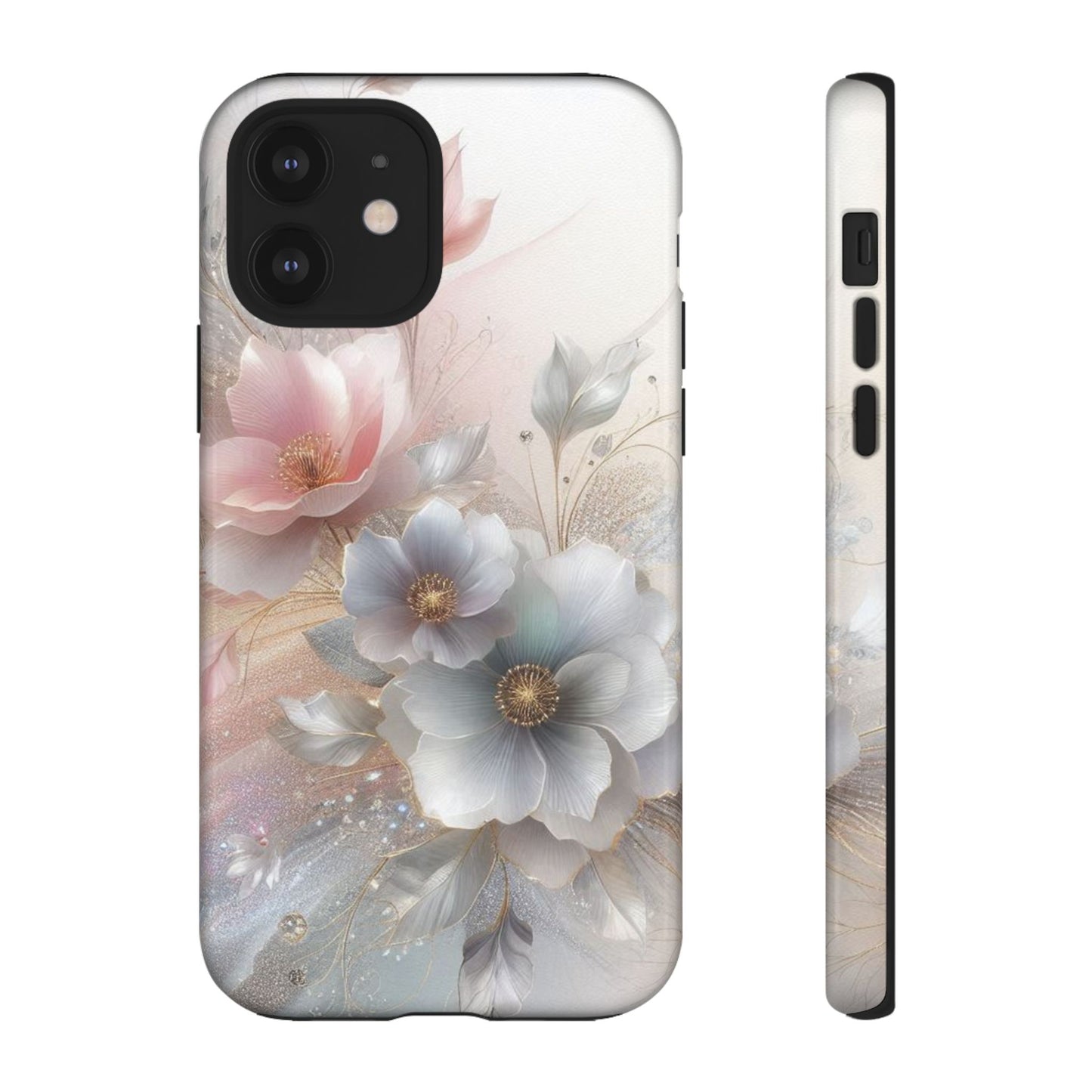 Sparkly Flowers Phone Case