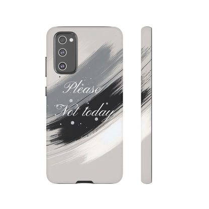 Please, Not Today Minimalist Phone Case Design