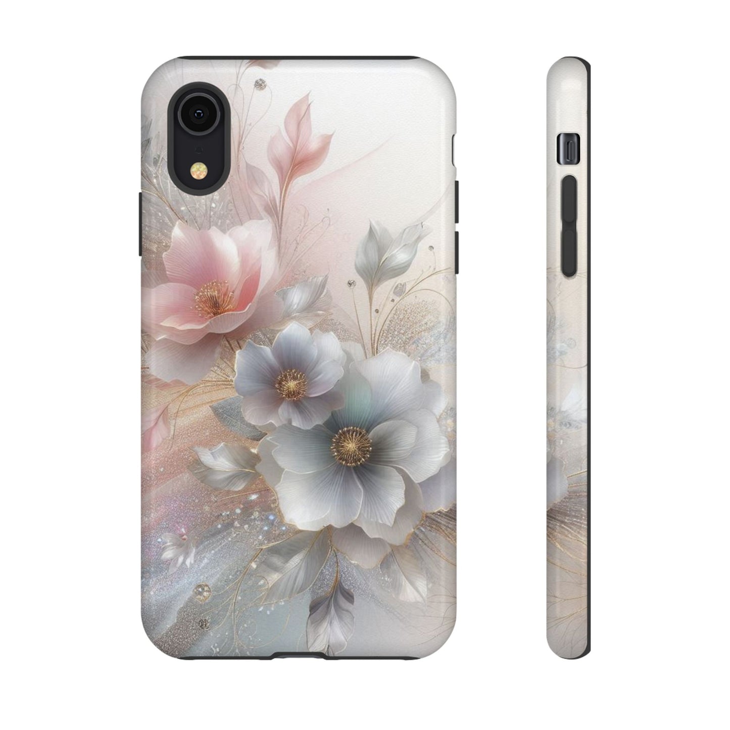 Sparkly Flowers Phone Case